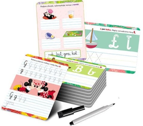 Książeczka edukacyjna Disney Uczy. Litery. Karty Ameet (UMK 9302) Książeczka edukacyjna Disney Uczy. Litery. Karty Ameet (UMK 9302)