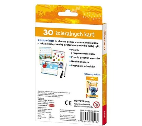 Książeczka edukacyjna Disney Uczy. Litery. Karty Ameet (UMK 9302) Książeczka edukacyjna Disney Uczy. Litery. Karty Ameet (UMK 9302)
