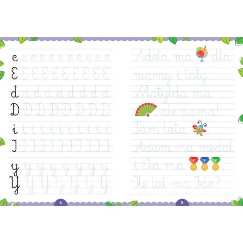 Książka dla dzieci Piszę i zmazuję. Kaligrafia z pisakiem Aksjomat Książka dla dzieci Piszę i zmazuję. Kaligrafia z pisakiem Aksjomat