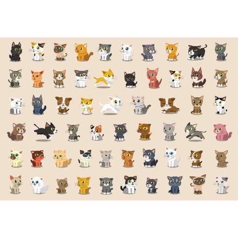 Puzzle KIDS 8 CATS 5902277368997 250 el. Interdruk (250 el) Puzzle KIDS 8 CATS 5902277368997 250 el. Interdruk (250 el)