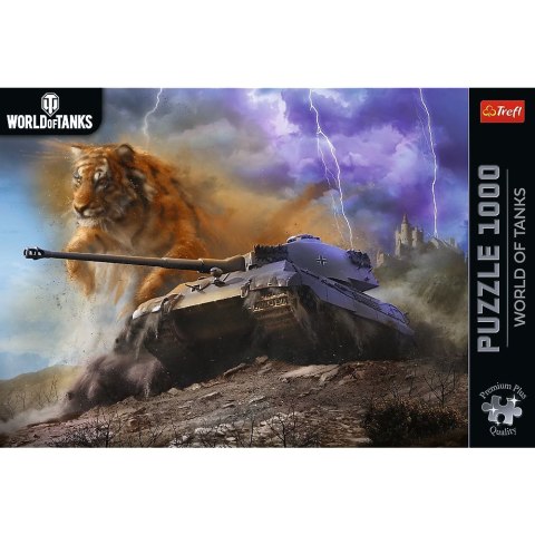 Puzzle premium plus World of Tanks: Tygrys II 1000 el. Trefl (12089)