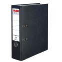 Segregator dźwigniowy Q. file Standard 0011167061 A4 80mm czarny Herlitz (300003083)
