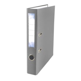 Segregator dźwigniowy A4/50 SZARY 59056588110467 PETITTE OFFICE A4 50mm szary Strigo (PO10467)