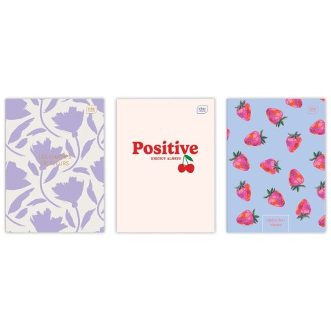 Zeszyt girls mix A4 60k. 70g krata Interdruk (ZEA460#)