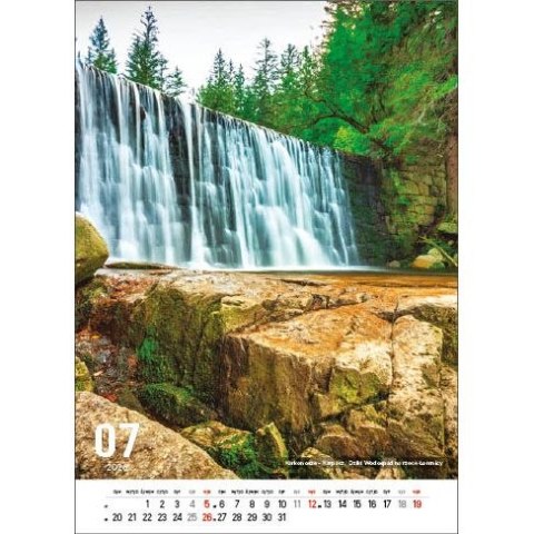 Kalendarz ścienny POLSKIE GÓRY 13-kartkowe- 330mm x 500mm Jotan (W117)