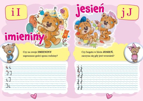 Kolorowanka Misie urwisie