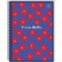 Kołozeszyt (kołonotatnik) TUTTO BELLO metalic A6 80k. 70g krata Interdruk