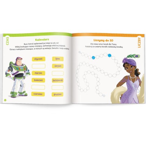 Książka dla dzieci Elementarz matematyczny. Ćwiczenia Disney Uczy. Ameet Książka dla dzieci Elementarz matematyczny. Ćwiczenia Disney Uczy. Ameet