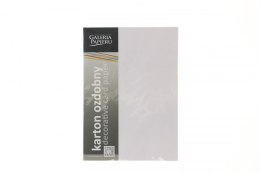 Papier ozdobny (wizytówkowy) brillo biały A4 biały 200g Galeria Papieru (205406)