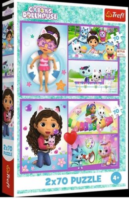 Puzzle Gabby Baw się z Gabby 140 el. Trefl (34438)