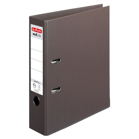 Segregator dźwigniowy Max.File 10834463 Voll A4 80mm brązowy ciemny Herlitz (300002687) Segregator dźwigniowy Max.File 10834463 Voll A4 80mm brązowy ciemny Herlitz (300002687)