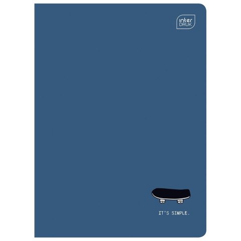 Zeszyt A5 16k. 70g krata Interdruk