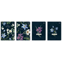 Zeszyt HYBRID FLORI A5 80k. 70g krata Interdruk