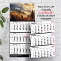 Kalendarz ścienny GÓRY A5 250mm x 450mm Press