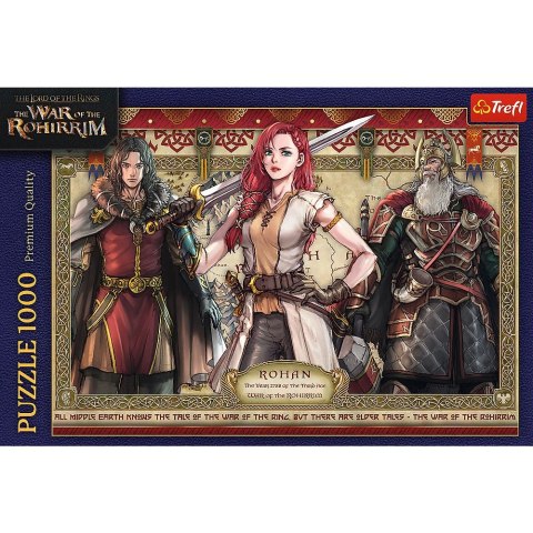 Puzzle Władca Pierścieni Wojna Rohirrimów 1000 el. Trefl (10937)