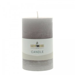 Świeca pieńkowa 6,3X10cm w kolorze Grey szara śr. 60mm Pavoncella (8720935401391)