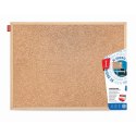 Tablica korkowa w drewnianej ramie [mm:] 900x600 Memoboards (TC96)