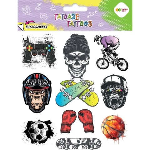 Tatuaż zmywalny be cool Happy Color (HA 4261 1520-UR03) Tatuaż zmywalny be cool Happy Color (HA 4261 1520-UR03)