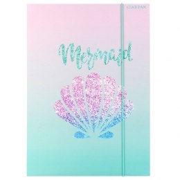 Teczka kartonowa na gumkę SHELL A4 mix Starpak (553547)