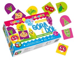 Układanka UKŁADANKA GÓRA-DÓŁ: OWOCE I WARZYWA Multigra