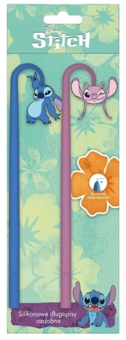 Długopis Stitch silikonowy niebieski 0,5mm Beniamin