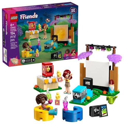 Klocki konstrukcyjne Friends Maraton filmowy przyjaciółek Lego (42642)