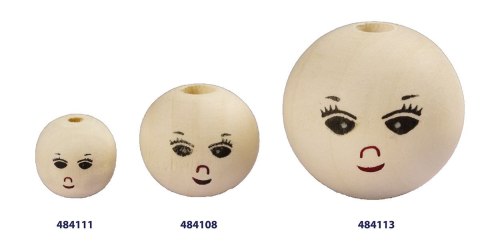 Ozdoba drewniana Craft-Fun Series koraliki Titanum (22TH401-3)