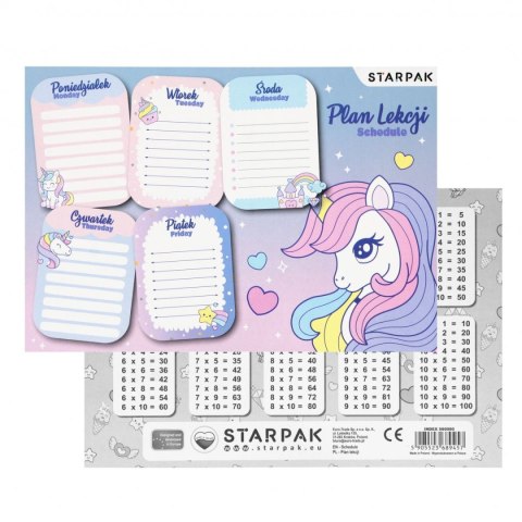 Plan lekcji UNICORN Starpak (560060) Plan lekcji UNICORN Starpak (560060)