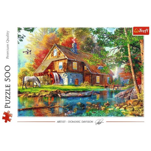 Puzzle Chatka nad rzeką 500 el. Trefl (37484)