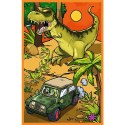 Puzzle Trefliki w świecie dinozaurów 3x80 el. Trefl (34888)