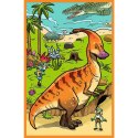 Puzzle Trefliki w świecie dinozaurów 3x80 el. Trefl (34888)