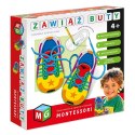 Zabawka kreatywna MONTESSORI -ZABAWKA EDUKACYJNA ZAWIĄŻ BUTY Multigra