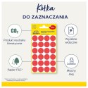 Etykieta do oznaczania kropki 12mm żółty [mm:] 12 Zweckform (314)