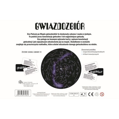 Gra planszowa Palcem po mapie - gwiazdozbiór Palcem po Mapie Gwiazdozbiór Abino Gra planszowa Palcem po mapie - gwiazdozbiór Palcem po Mapie Gwiazdozbiór Abino