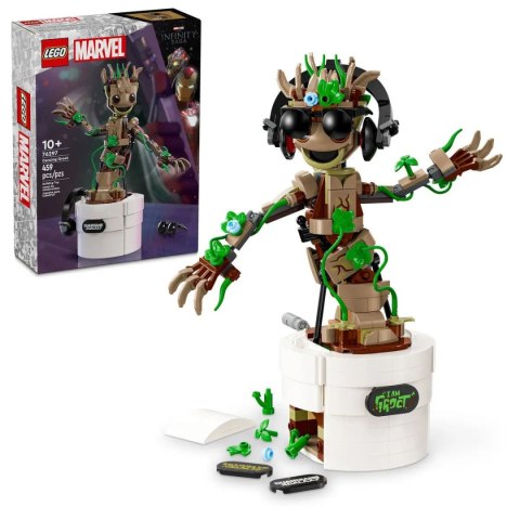 Klocki konstrukcyjne Marvel Super Heroes Tańczący Groot Lego (76297) Klocki konstrukcyjne Marvel Super Heroes Tańczący Groot Lego (76297)