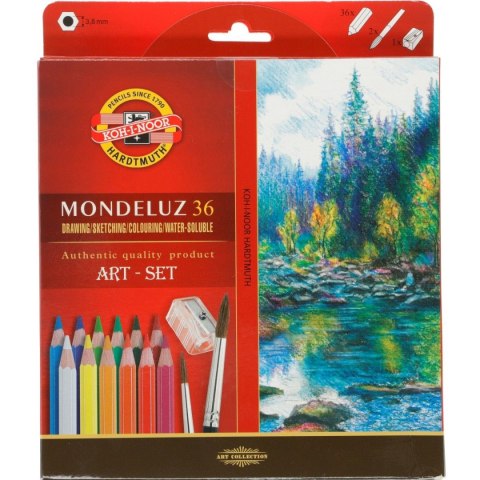 Kredki akwarelowe mondeluz 36 kol. Koh-I-Noor (3712) Kredki akwarelowe mondeluz 36 kol. Koh-I-Noor (3712)