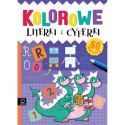 Książka dla dzieci Kolorowe literki i cyferki Aksjomat Książka dla dzieci Kolorowe literki i cyferki Aksjomat