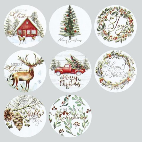 Naklejka (nalepka) Craft-Fun Series Xmass naklejki na rolce Titanum (25JT005)