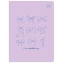 Zeszyt GIRLS mix A5 60k. 70g krata Interdruk