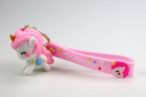 Brelok jednorożec pakowany po 5 szt.