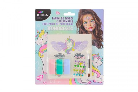 Farba do malowania twarzy Unicorn Kidea (FDTDKUKA) Farba do malowania twarzy Unicorn Kidea (FDTDKUKA)