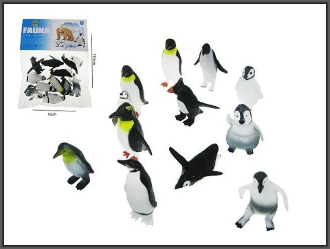 Figurka Pingwiny 4-5cm 12sztuk Hipo (HHZ19) Figurka Pingwiny 4-5cm 12sztuk Hipo (HHZ19)
