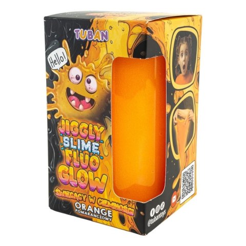 Glut Jiggly Slime Fluo Glow pomarańczowy Tuban Glut Jiggly Slime Fluo Glow pomarańczowy Tuban