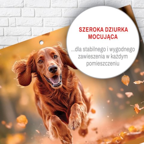 Kalendarz ścienny PIES A5 210mm x 450mm Press