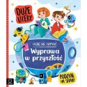Książka dla dzieci Uczę się czytać. Duże litery. Podział na sylaby. Wyprawa w przyszłość Książka dla dzieci Uczę się czytać. Duże litery. Podział na sylaby. Wyprawa w przyszłość