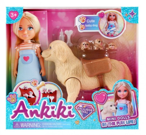 Lalka z pieskiem Lean (24469)