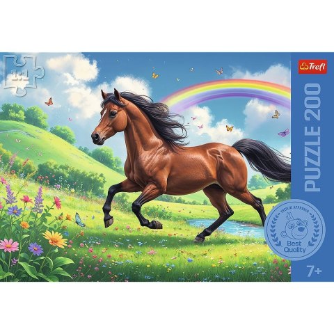 Puzzle Dostojny koń 200 el. Trefl (13355)