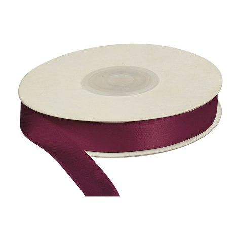 Wstążka Craft-Fun Series satynowa 12x25 [mm x m] bordowa Titanum (311970)