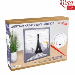 Zestaw plastyczny Paryż 3d Rosa