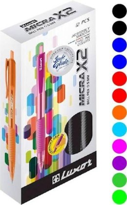 Długopis micra wkład mix 0,7mm Luxor (Lux25R)